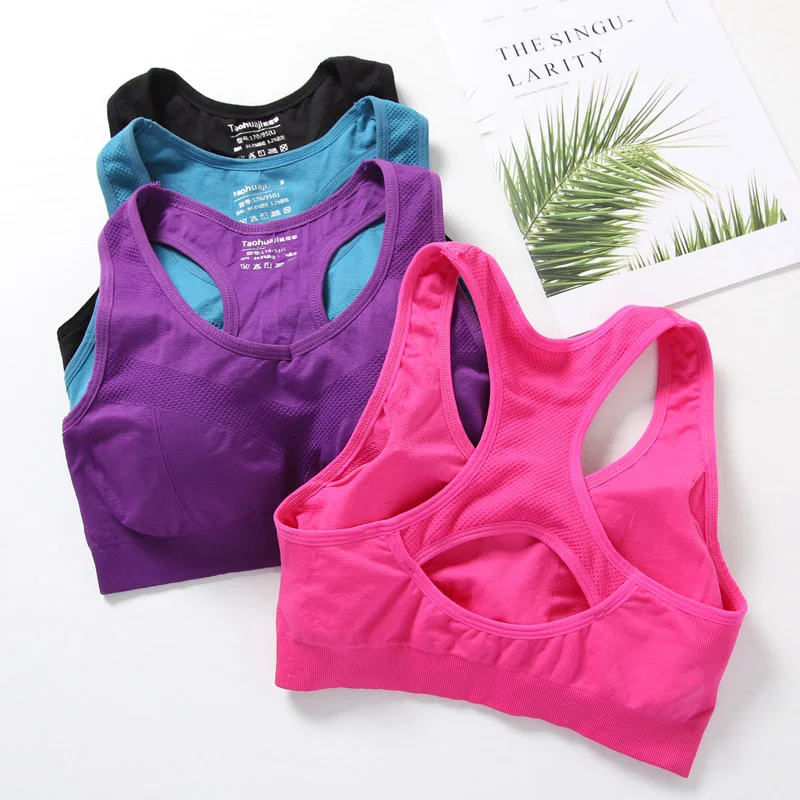 Pilates Yoga Jacket - Sutiã esportivo feminino superior push up