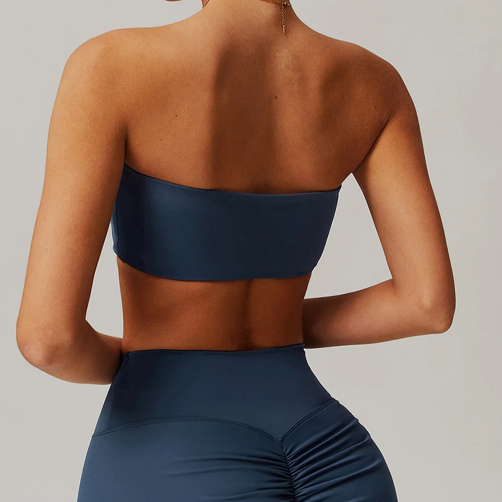 Pilates Yoga Wrap Top - Sutiã Esportivo Feminino Sem Costura, Top