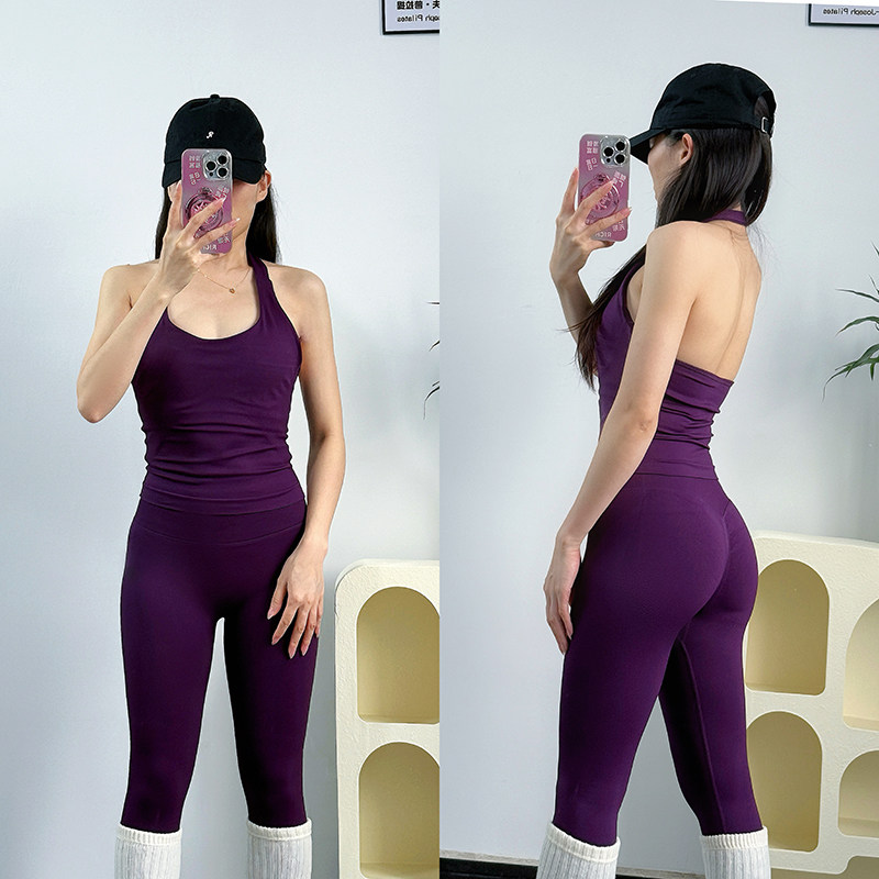 Pilates Yoga Clothes - Conjunto Profissional de Roupas Esportivas para