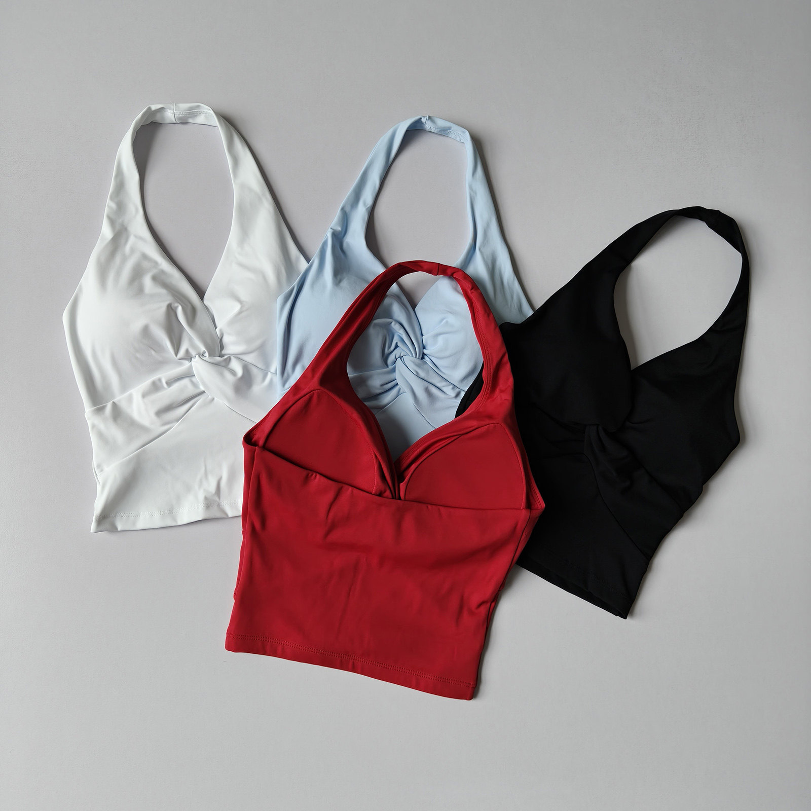 Pilates Yoga Wrap Top - Sutiã Esportivo Tomara que Caia de
