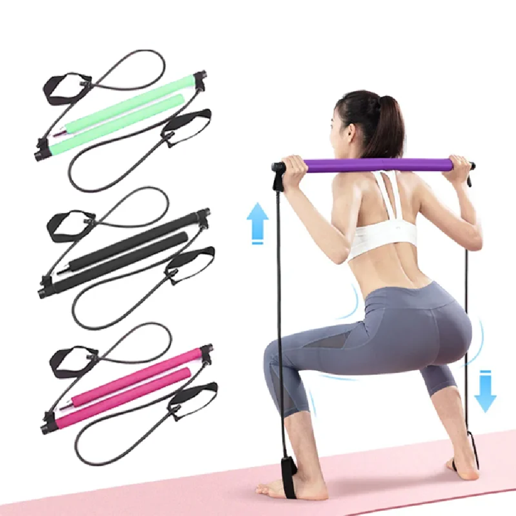 Pilates Yoga Combined - Multifuncional barra de pilates combinação barra