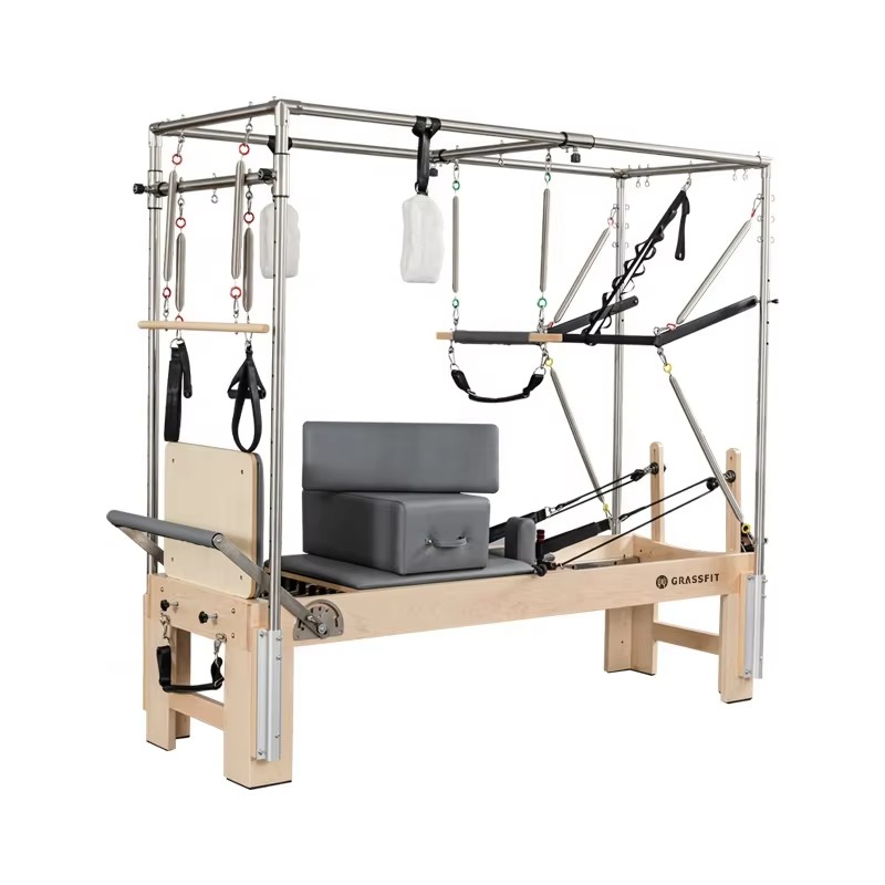 Pilates Yoga Combined - Reformador de pilates de madeira de