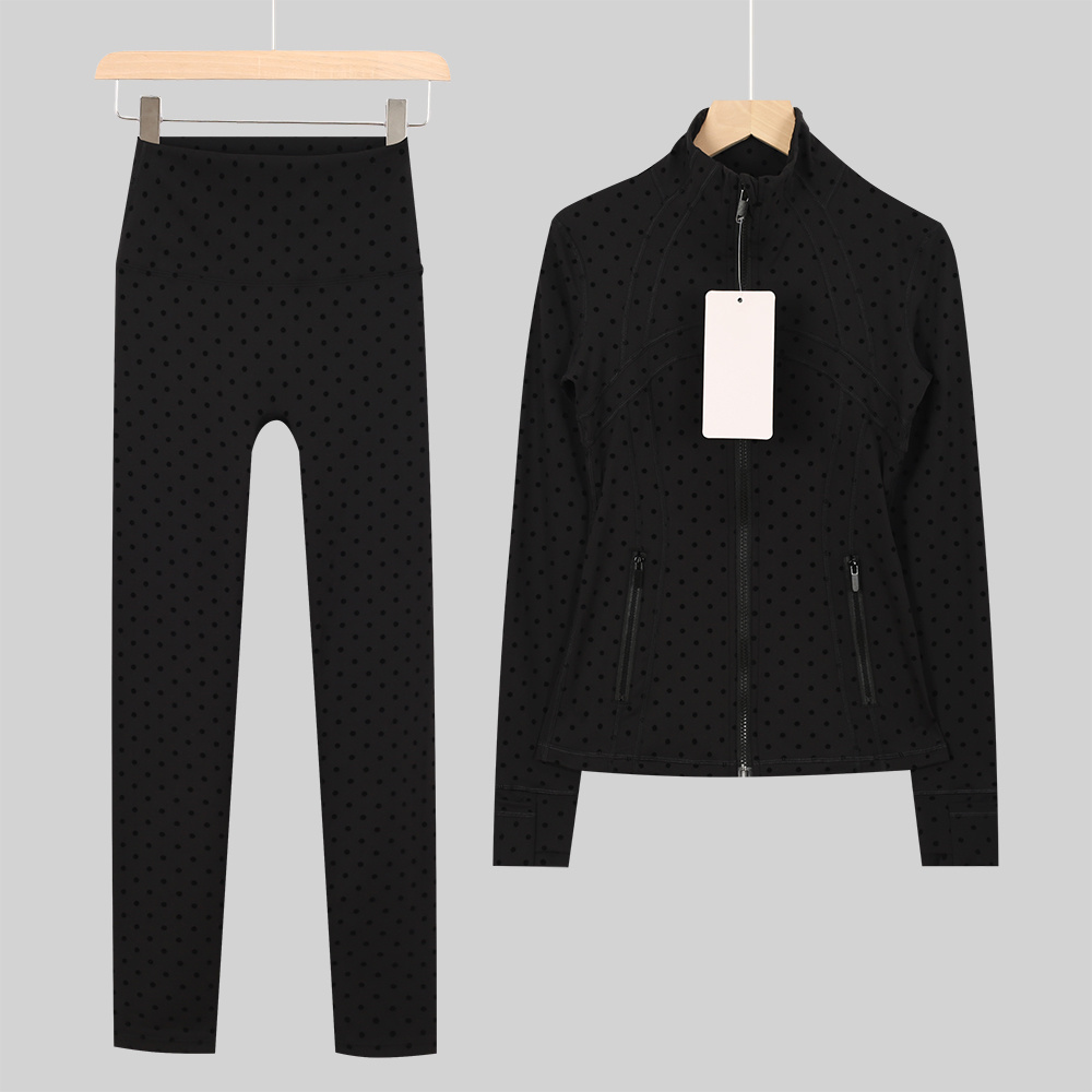 Pilates Yoga Jacket - Conjunto de Jaqueta Esportiva Feminina para