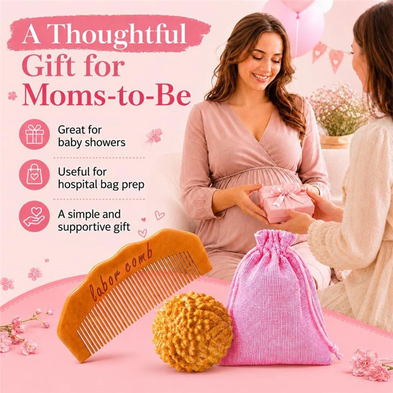 Conjunto de Pente de Parto e B - Acupressure Ball Set avaliação e preço