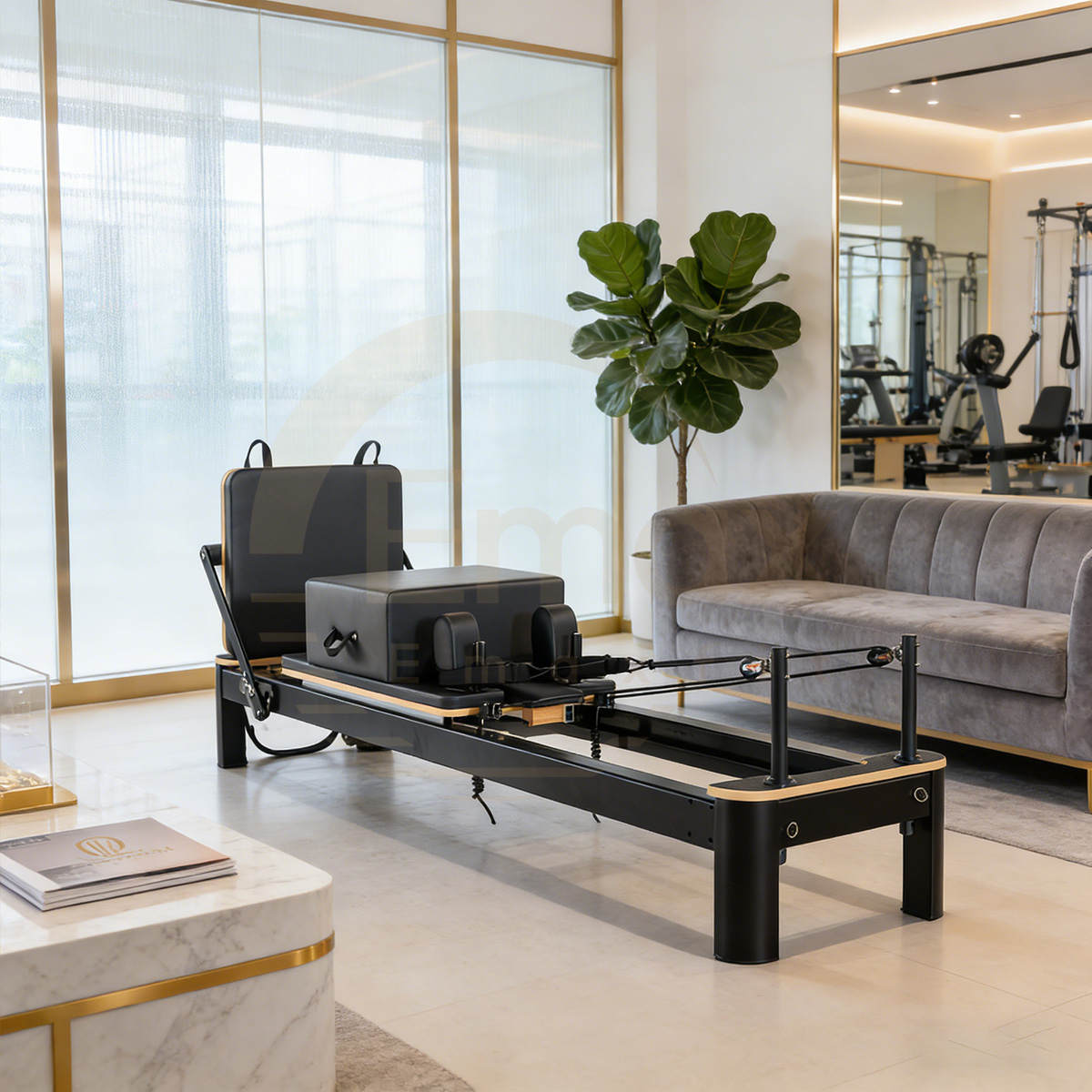 Máquina de Pilates Reformer em - Pilates Yoga Certification avaliação e preço