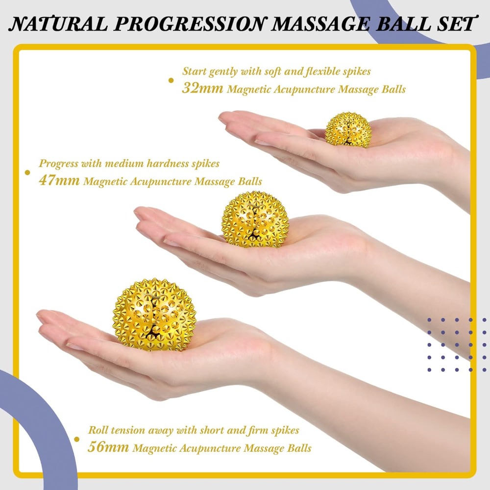 Bola de massagem magnética Hed - Acupressure Ball Set avaliação e preço