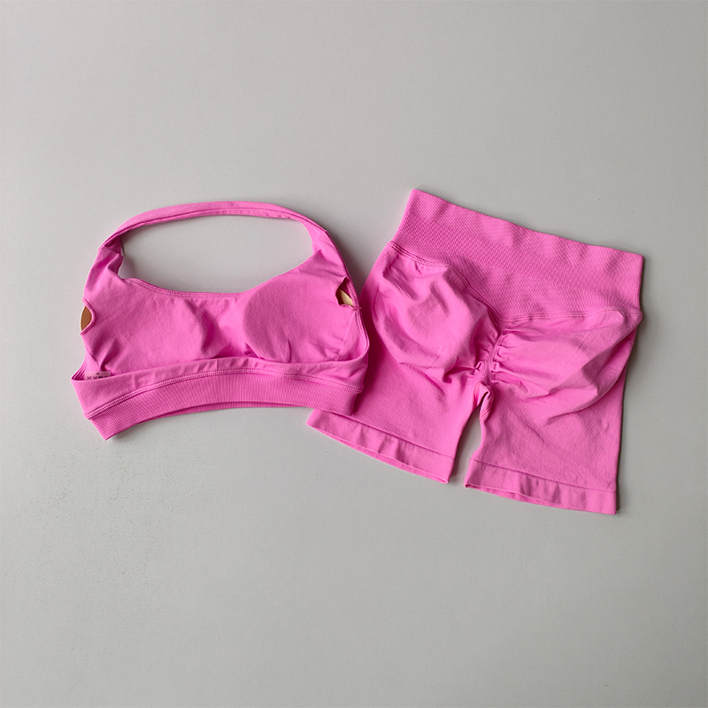 Sexy halter pescoço bonito vol - Pilates Yoga Clothes avaliação e preço