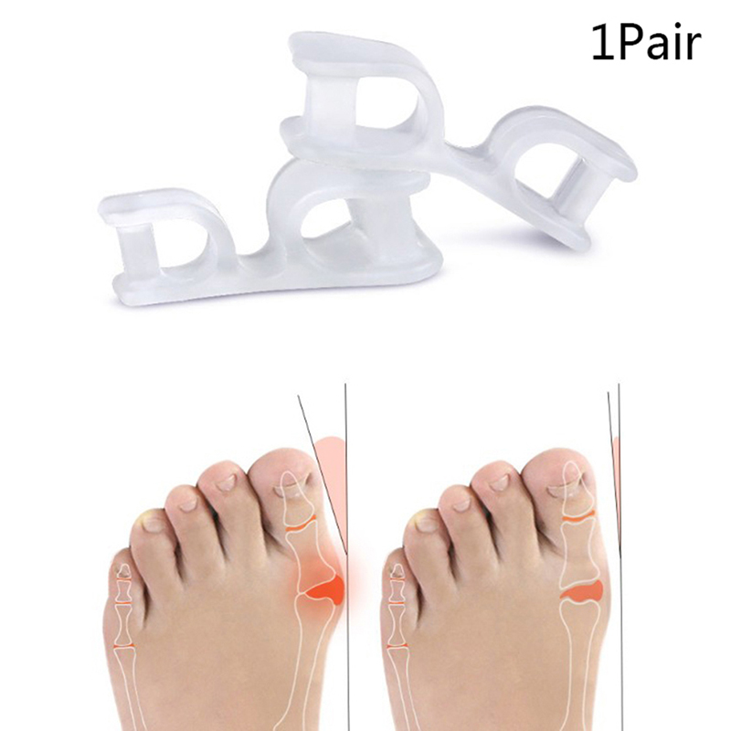 1 Par de Separadores de Dedos  - Toe Separator Silicon avaliação e preço