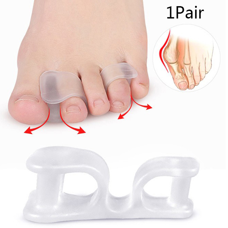 1 Par de Separadores de Dedos  - Toe Separator Silicon avaliação e preço