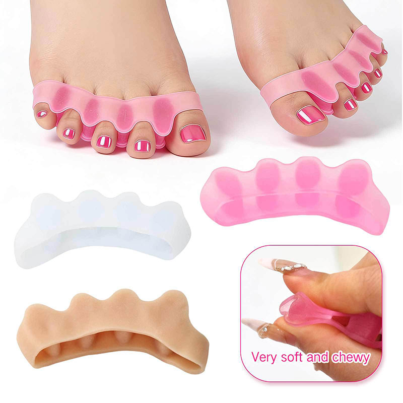 1 Par de Separadores de Dedos  - Toe Separator Silicon avaliação e preço