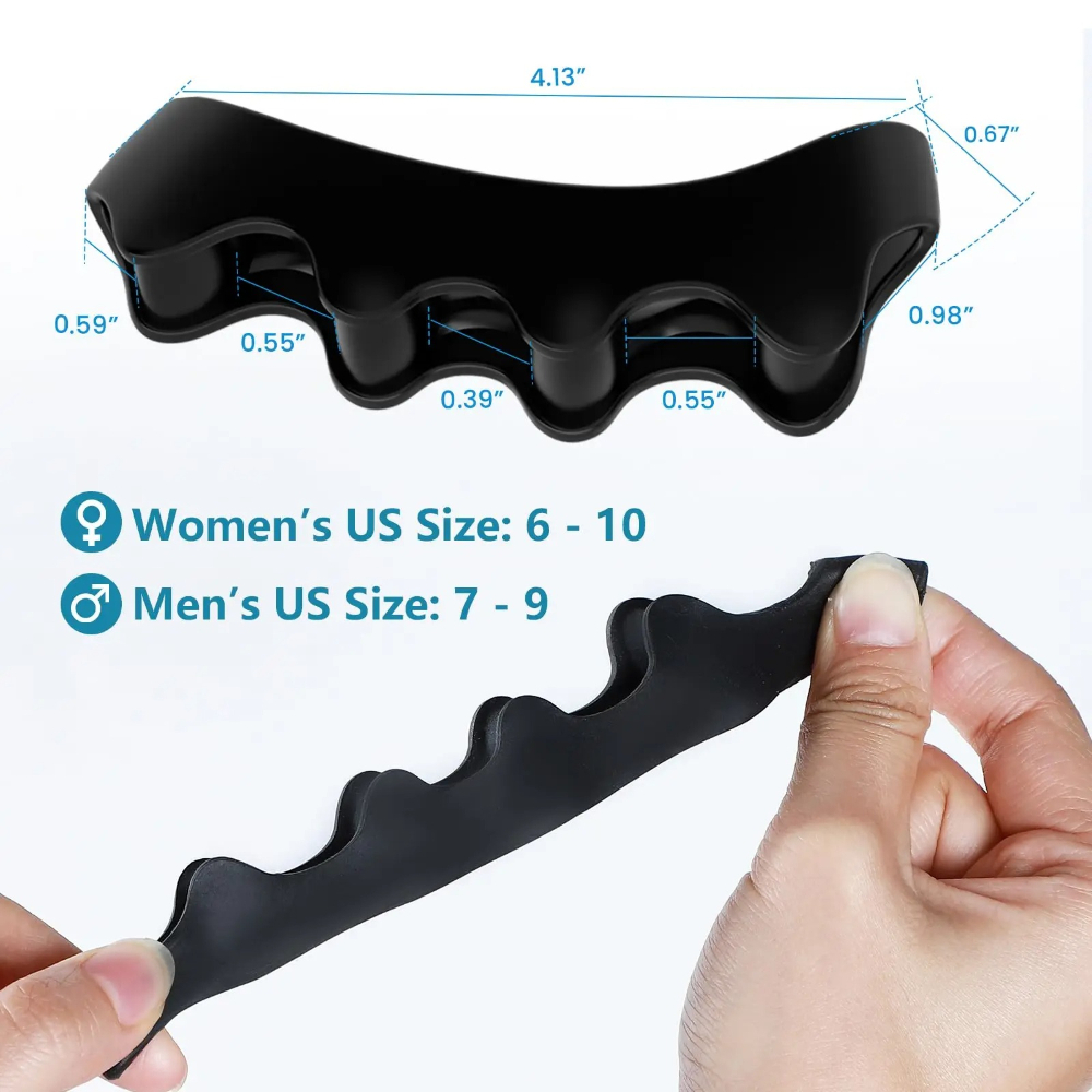 Separadores de Dedos de Silico - Toe Separator Silicon avaliação e preço
