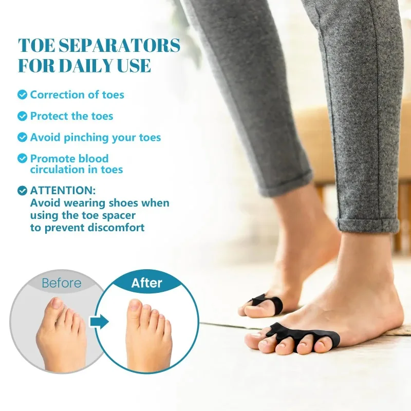 Separadores de Dedos de Silico - Toe Separator Silicon avaliação e preço